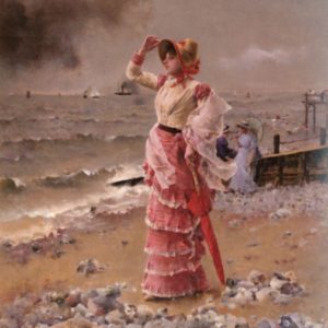 Bord de mer oeuvre de Daniel Trammer