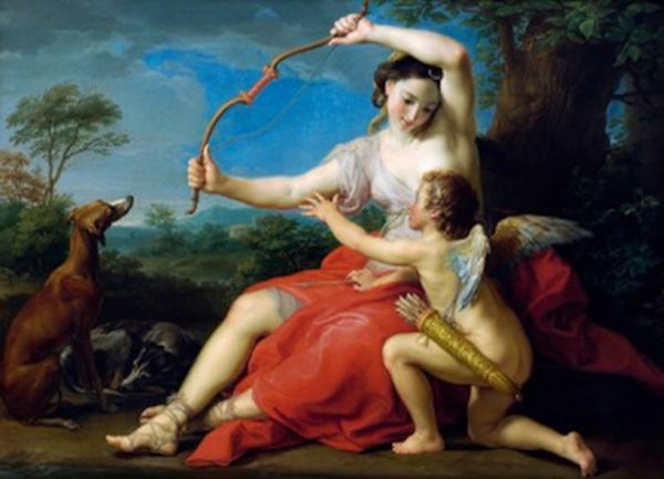 psyche et cupidon de Daniel Trammer art USA